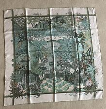 Foulard hermès jardin d'occasion  Neuilly-sur-Seine