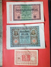 Geldscheine inflation 1923 gebraucht kaufen  Treuenbrietzen