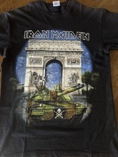 Iron Maiden France Bercy Event Shirt Size S Rare comprar usado  Enviando para Brazil