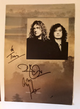 Signed jimmy page for sale  LLANDUDNO