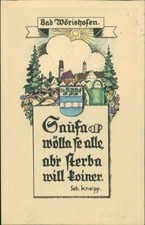 Ansichtskarte bad wörrishofen gebraucht kaufen  Eggenstein-Leopoldshafen