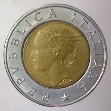 Repubblica italiana 500 usato Repubblica italiana 500 usato  Terranuova Bracciolini