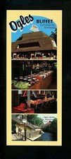 Cartão postal oversized Gatlinburg Tennessee TN Ogle's Buffet Restaurante com Interiores comprar usado  Enviando para Brazil