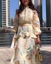 Boho maxikleid blumen gebraucht kaufen  Düsseldorf