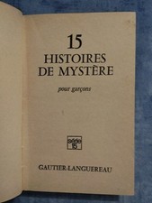 Histoires mystère garçons d'occasion  Graulhet
