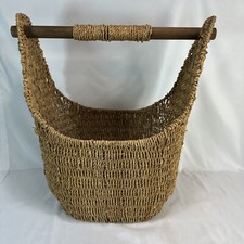 Vintage seagrass basket for sale  Salem