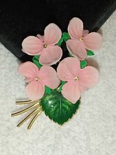 Veilchen brosche rosa gebraucht kaufen  Leipzig
