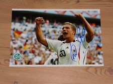Lukas podolski riginalautogram gebraucht kaufen  Weiler-Simmerberg