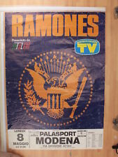 Poster concerto ramones usato  Monte San Pietro