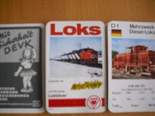 Eisenbahn quartett loks gebraucht kaufen  Wolfhagen