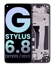 Conjunto LCD + Moldura Para Motorola Moto G Stylus 6,8" (XT2115/2021) (Preto Aurora) comprar usado  Enviando para Brazil