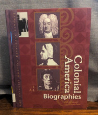 Colonial america biographies for sale  Saint George