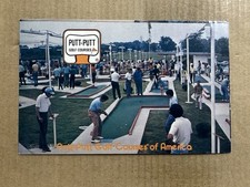 Usado, Cartão postal Ohio OH Xenia Putt Putt campo de golfe miniatura publicidade na estrada comprar usado  Enviando para Brazil