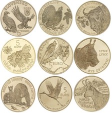 Euro slovacchia slovacchia usato  Spedire a Italy