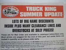 Truck king catalogue for sale  CRAIGAVON