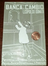 Cartolina epoca paesagg usato  Fagnano Olona