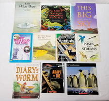 Kids Books About Animal Biomes Lot Of 10 Ecosystems Habitats Homes Classroom Set segunda mano  Embacar hacia Mexico