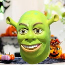 Karneval shrek maske gebraucht kaufen  Bremen