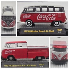 Coca-Cola Castline Machines M2 60 Volkswagen Double Cab Truck 62 Microbus Deluxe comprar usado Coca-Cola Castline Machines M2 60 Volkswagen Double Cab Truck 62 Microbus Deluxe comprar usado  Enviando para Brazil