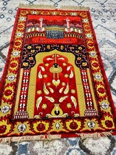 Prayer rug red for sale  Quincy