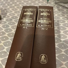 The Complete English Hebrew / Hebrew English Dictionary R. Alcalay 2 Volume Set comprar usado  Enviando para Brazil