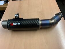 Motorbike exhaust scorpion for sale  EDINBURGH