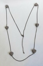 Pewter tone heart for sale  NORWICH