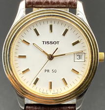 🇨🇭 TISSOT 1853 PR 50 T RELÓGIO SUÍÇO VINTAGE VESTIDO DE QUARTZO J170/270K ETA PARA HOMENS comprar usado  Enviando para Brazil