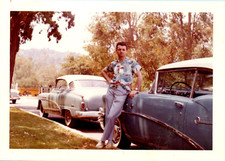 1960 man leaning for sale  Buena Park