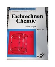 Fachrechnen chemie mayer gebraucht kaufen  Trebbin