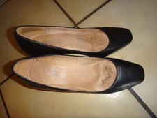 Schwarze echtleder pumps gebraucht kaufen  Ebersberg