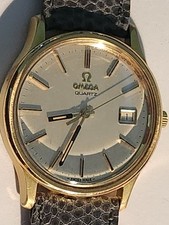 VINTAGE MASCULINO OMEGA QUARTZO CAL 1342 EM BOM ESTADO NOVA BATERIA REPARADA , usado comprar usado  Enviando para Brazil