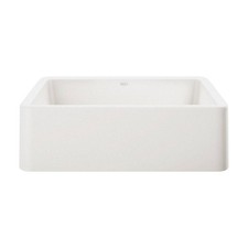 BLANCO 401899 IKON 33-in Apron Single Bowl Silgranit Sink, White comprar usado  Enviando para Brazil