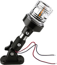 Luz âncora para barco, luz LED branca estrela para barco - 3 milhas náuticas topo bimini - comprar usado  Enviando para Brazil
