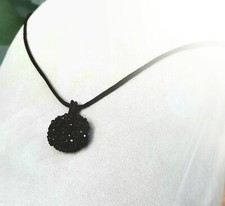Perlenkette schwarz kette gebraucht kaufen  Sulzbach