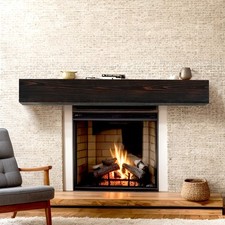 Rustic fireplace mantel for sale  Brentwood