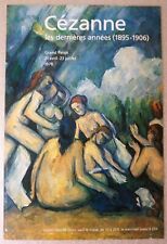 Cezanne affiche originale d'occasion  Les Lilas