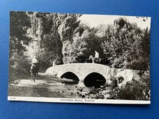 Dunster postcard packhorse for sale  HITCHIN