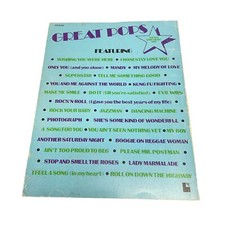 Great Pops Top 10 Music Hits F0532SM livro de partituras 1975 acordes de voz para piano comprar usado  Enviando para Brazil