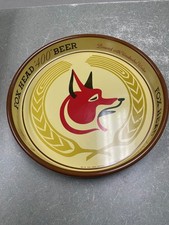Usado, Bandeja de cerveja vintage Fox Head "400" cerveja metal cerveja Waukesha Wi. RARO & limpo! comprar usado  Enviando para Brazil