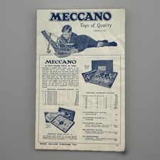 1951 meccano foldout for sale  LONDON