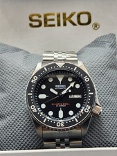 Relógio de mergulho masculino preto automático SEIKO 7S26-0020 na caixa recondicionado comprar usado  Enviando para Brazil