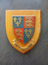 Wooden crest wall for sale  SOUTHAMPTON