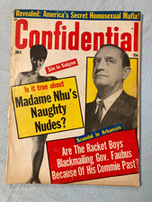 Confidential magazine july for sale  Newington