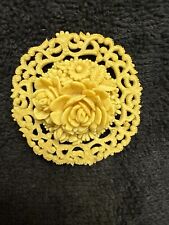 Chinese carved flower for sale  Danbury