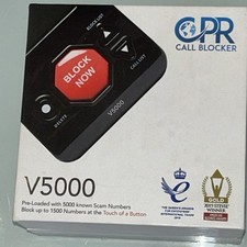 Usado, Bloqueador de chamadas CPR V5000 para telefones fixos - Bloqueie todas as chamadas robóticas e chamadas de spam! comprar usado  Enviando para Brazil