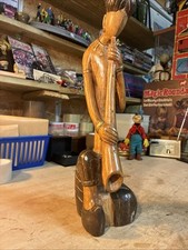Hand carved wooden for sale  SOUTHEND-ON-SEA