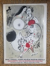 Affiche originale chagall d'occasion Affiche originale chagall d'occasion  Vendays-Montalivet
