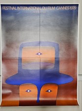 FESTIVAL DE CINEMA DE CANNES 1979 - PÔSTER FRANCÊS ORIGINAL 23 x 33 pol, usado comprar usado FESTIVAL DE CINEMA DE CANNES 1979 - PÔSTER FRANCÊS ORIGINAL 23 x 33 pol, usado comprar usado  Enviando para Brazil