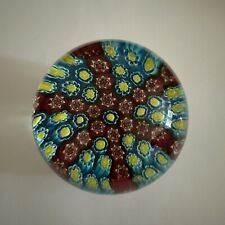 Glass millefiori paperweight for sale  EXETER